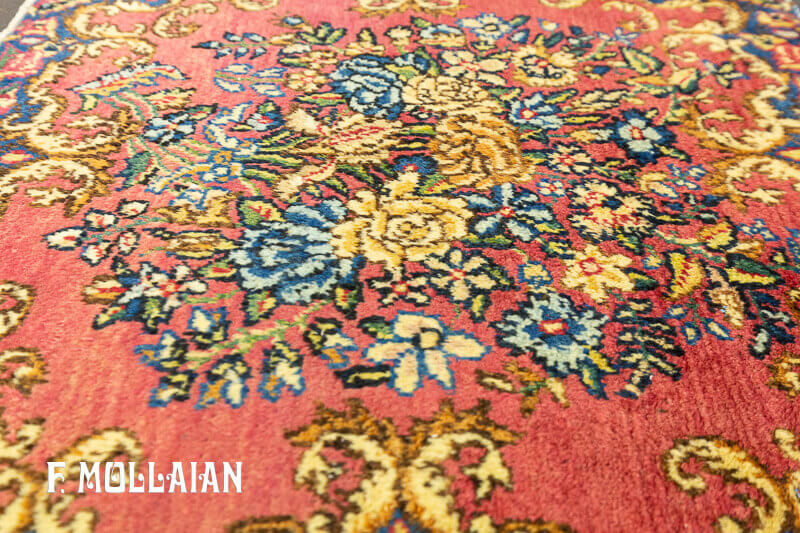 Antique Persian Kerman Rug n°:86589180
